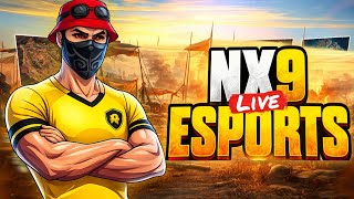 LIVE FREE FIRE ESPORTS - NX9 PAID SCRIMS🌻09PM#freefireindiatournament