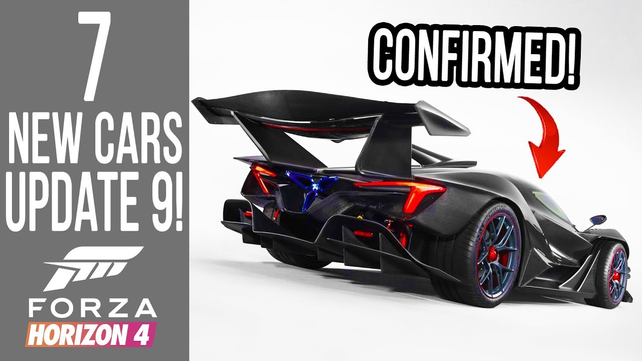 Forza Horizon 4 - ALL 7 NEW Cars from Update 9!