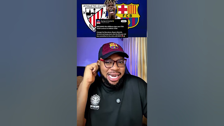 NICO WILLIAMS DEAL TO BARCELONA IS OFF AFTER HE SIGNED A NEW CONTRACT#barca #nicowilliams #transfer
