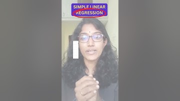 What is Simple Linear Regression? #machinelearningintamil #datascienceforbeginners #regression