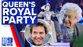 Queen Elizabeth appears at Royal Platinum Jubilee event | 9 News Australia