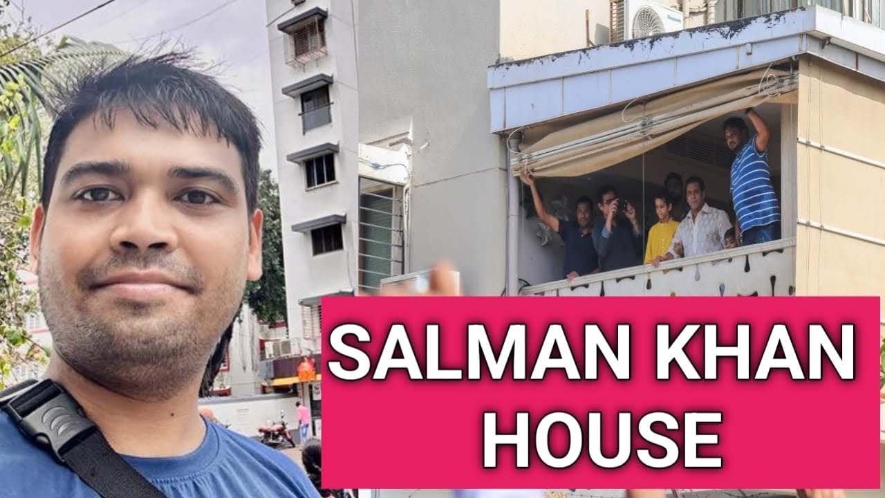 Salman Khan House Galaxy Apartament Bandra Bandstand Mumbai