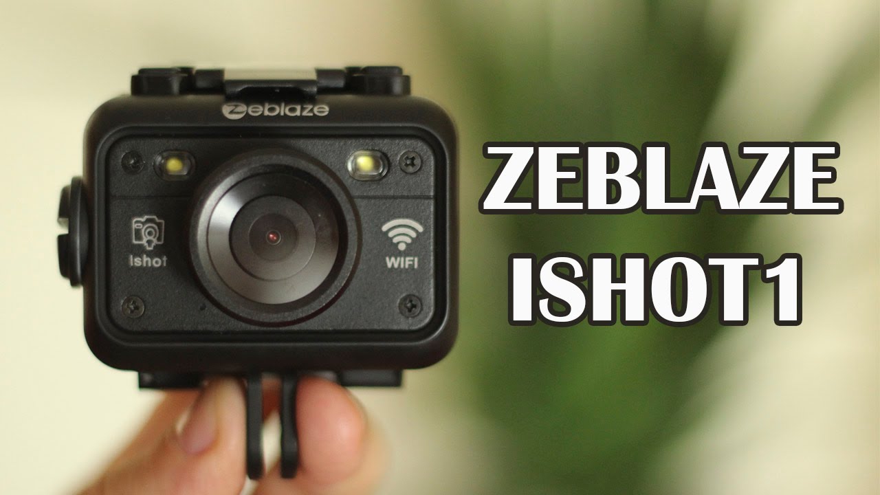 Review de la cámara de acción ZEBLAZE ISHOT1