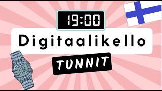 Digitaalinen Kello - Tunnit 1