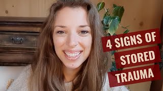 4 Signs of stored trauma of the Fearful Avoidant
