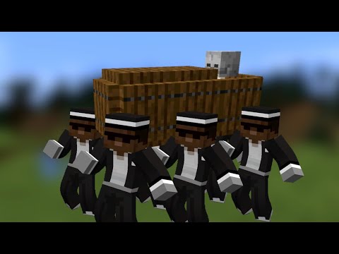 Coffin Dance Meme In Minecraft Youtube - roblox coffin dance meme gif