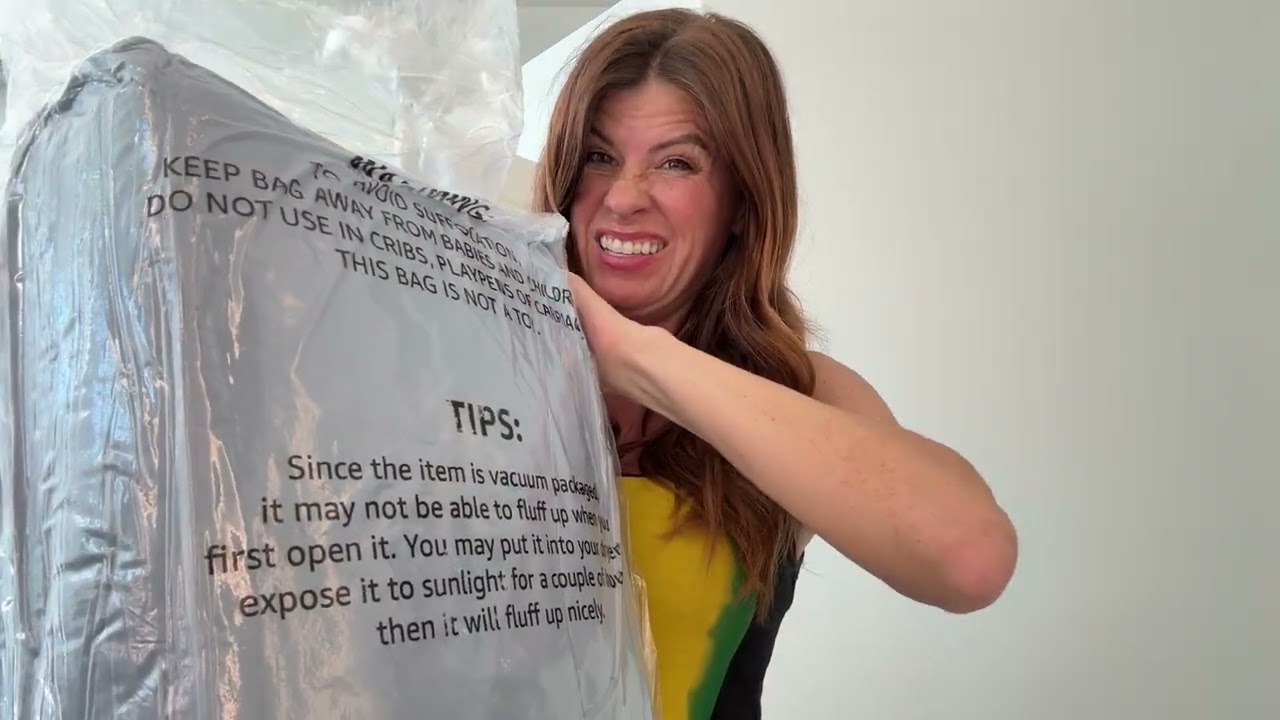 CozyLux Queen Comforter - watch before buying! What we think of this!