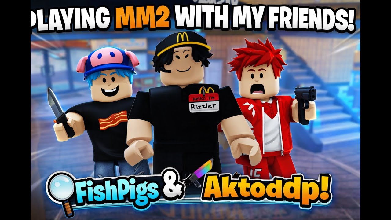 I Played MM2 With My Friends… It Got CHAOTIC 😱 (Roblox