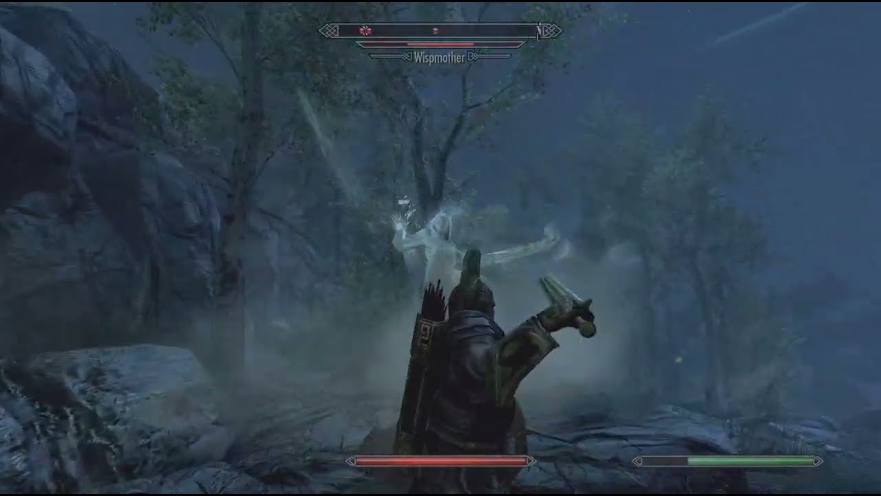 🐲😳 Skyrim Took Out A Dragon Troll & Wisp Mother 😳🐲