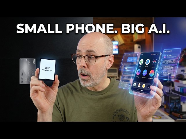 📱️ TINY Phone, BIG A.I. Features! iKKO MindOne Pro - YouTube