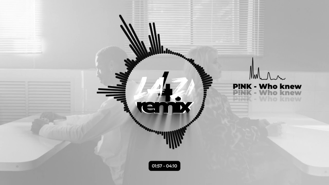 P!nk - Who knew (Remix by LA4ZI)