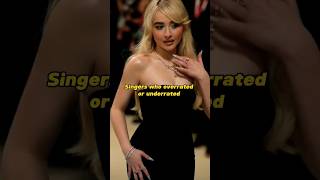 Celebrity Singers who overrated or underrated #bts #sabrina #taylorswift #drake #2024 #avamax #harrystyles#yt Profile