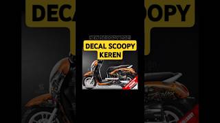 Decal Scoopy Keren