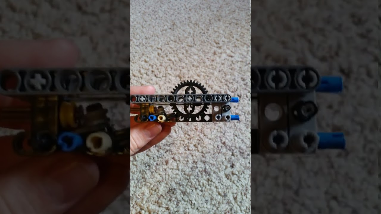 lego rubber band gun mechanism(firing pin)