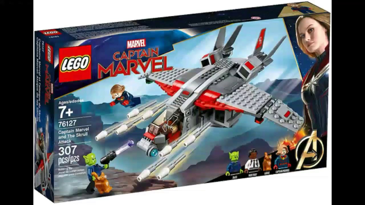 Official Lego Captain Marvel 2019 Set