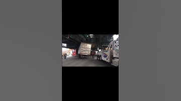 Trucker Stuck Under Low Clearance Bridge.  #trucker #cdl #bridges