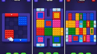 Block Out Color Sort Puzzle Levels 1-20 Walkthrough