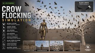 Crow Flocking System in Unreal Engine