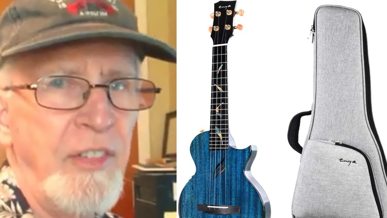 Enya EUT-Feather Blue Tenor Ukulele. Gotta Have or Not? - YouTube
