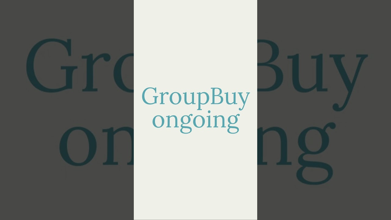 ZERO-G Mirror Image Keycaps Groupbuy close soon