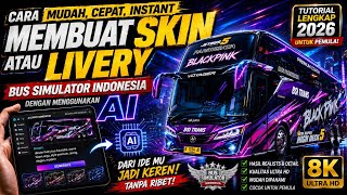Ternyata Gampang Banget Bikin Livery BUSSID Pakai AI! screenshot 5