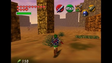 Zelda OOT Custom Map - Parapa Desert (early version)