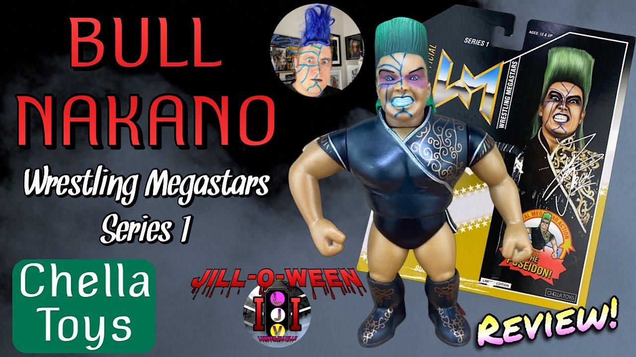 Bull Nakano Wrestling Megastars Chella Toys Review: Women's wrestling figure review (Hasbro style)