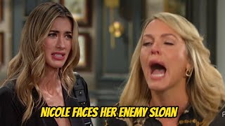 Moment of Reckoning: Nicole Faces Her Enemy Sloan Days of our lives new episode