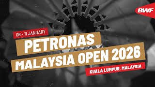 Petronas Malaysia Open 2026  6  11 January
