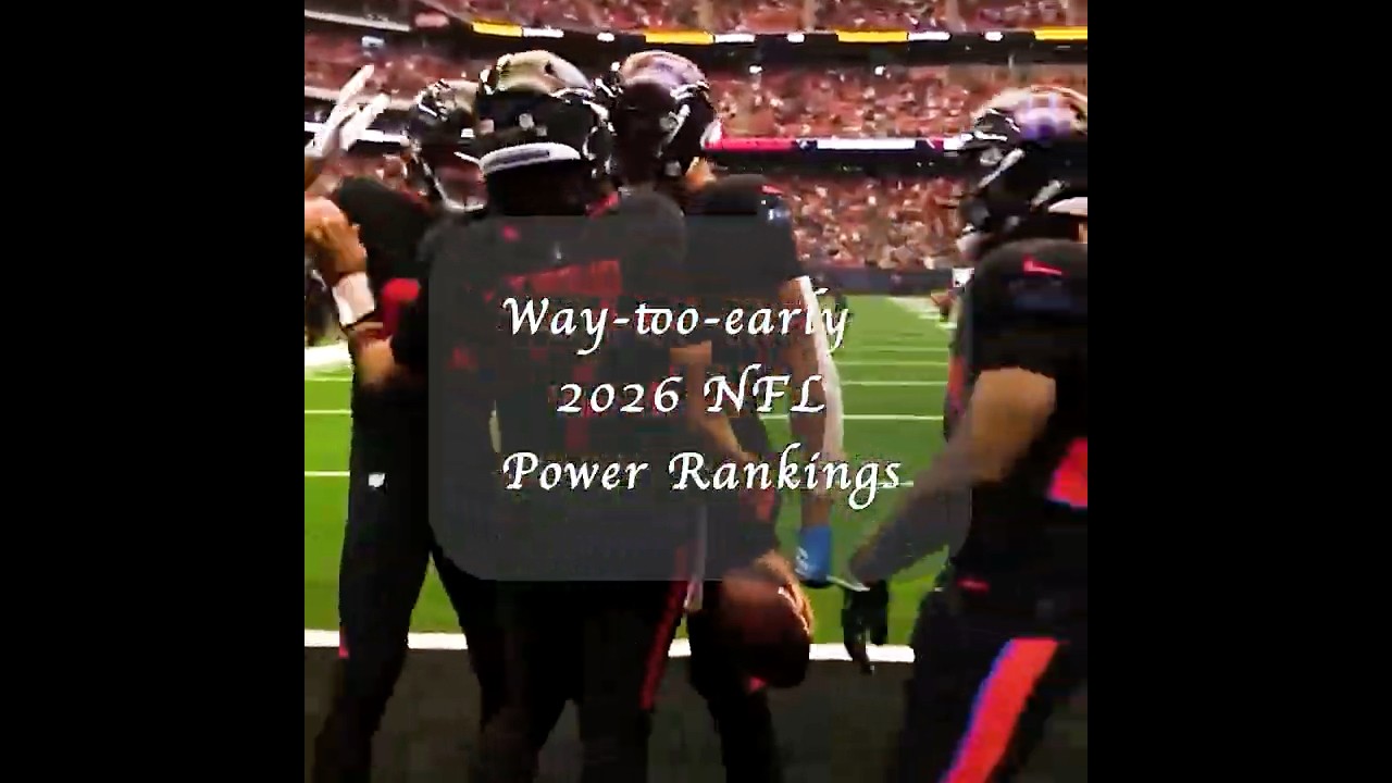 Way Too Early 2026-2027 NFL Power Ranking Predictions 📈 | Part 1 