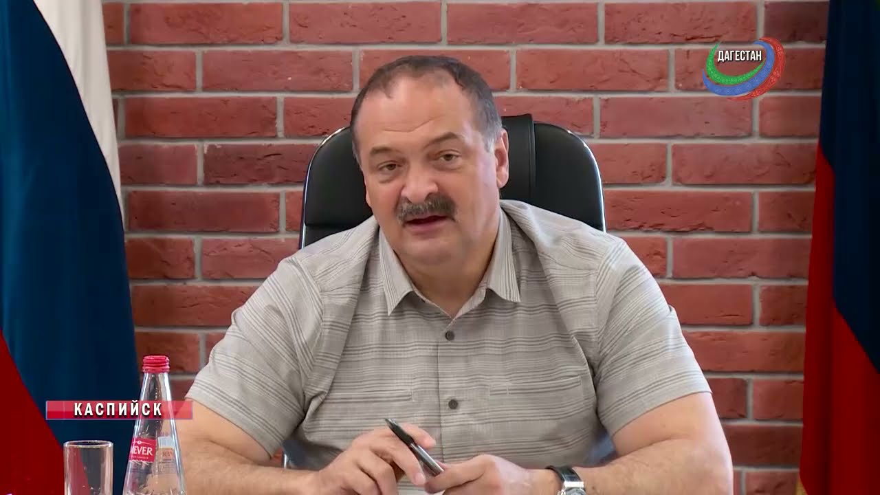 Врио Главы Дагестана Сергей Меликов посетил фабрику «Экотар»