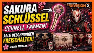 Sakura Schlüssel schnell farmen Cherry Blossom Event The Division 2 | The Division 2 Deutsch