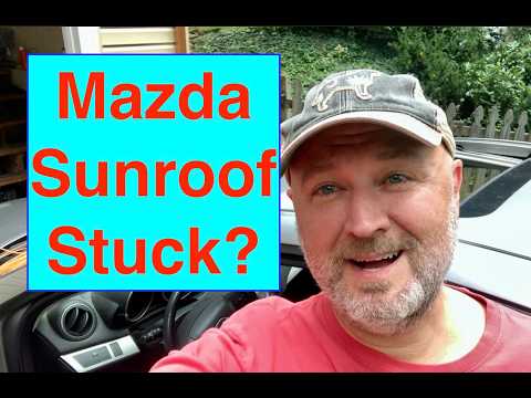 Mazda Sunroof Switch Repair