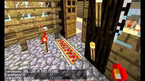 minecraft tutorial 15 : how to craft a powered rail on minecraft (HD)