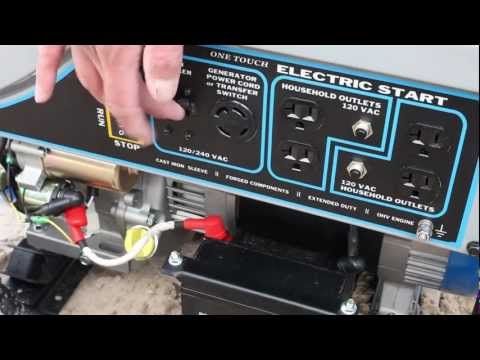 Westinghouse - How to Start Your Westinghouse Electric Start Portable Generator