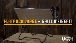 UCO Flatpack Grill & Fire Pit - Large