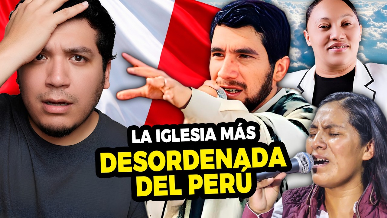 🚨La iglesia más desordenada del Perú! José David Chávez y falsos cristianos!