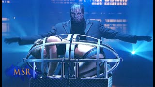 SHES CAGED, SHES SAWED AND SHE SURVIVES!