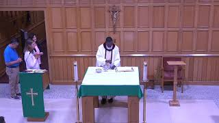 8:30 AM - Daily mass,