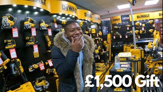 Gifting the apprentice £1,500