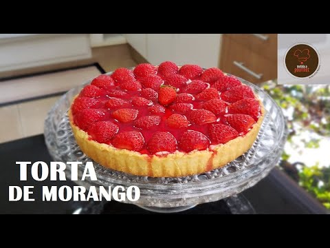 Vídeo: Torta De Morango E Baunilha