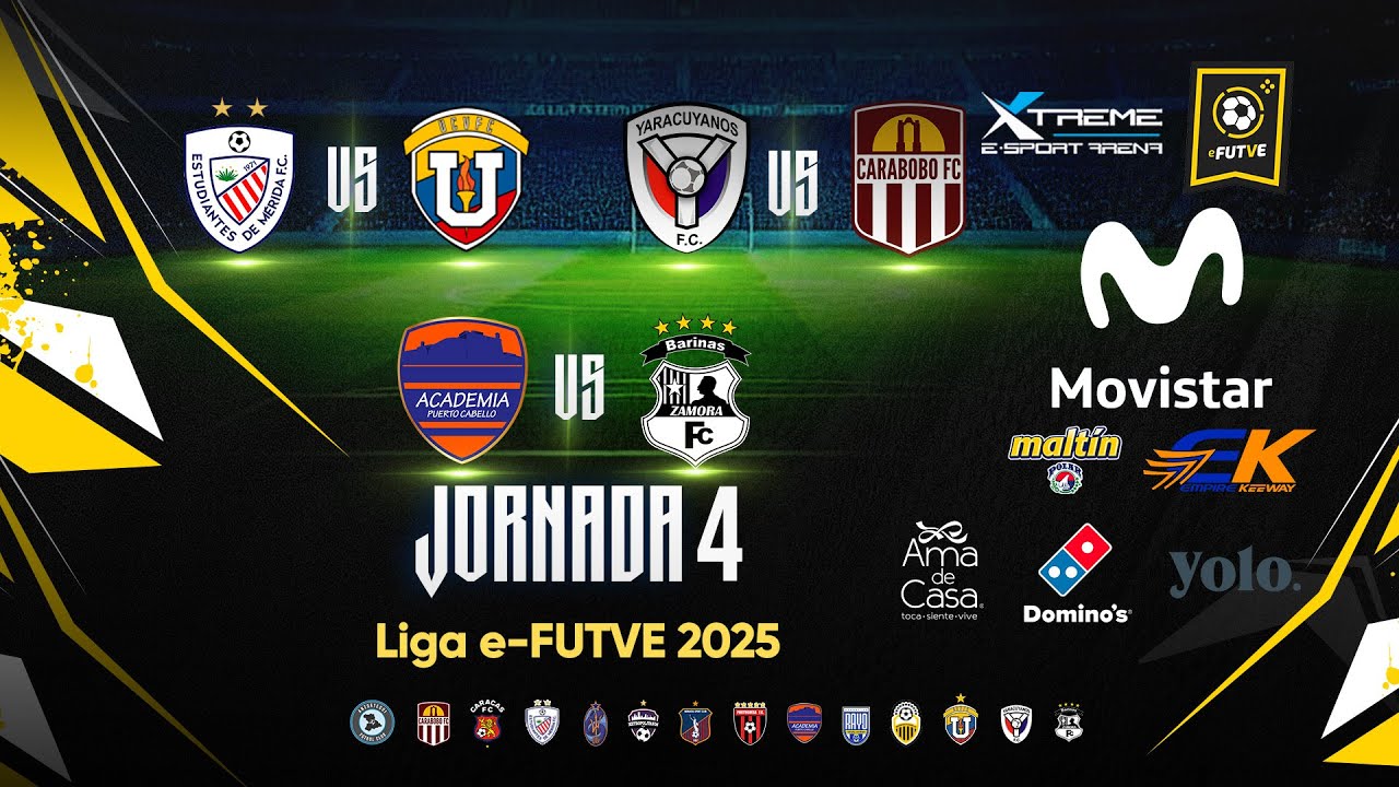 LIGA e-FUTVE - JORNADA 5 DIA 2 - YouTube