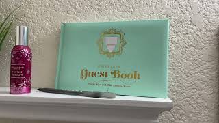 Honest Review | Bathroom Guest Book