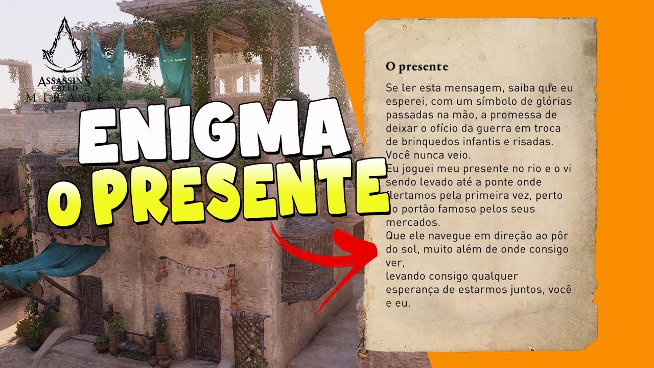 Enigma O Presente - Assassin's Creed Mirage
