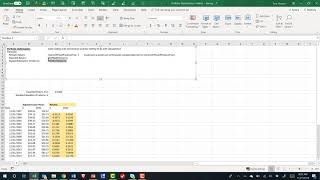 1 Calculating Expected Return and Risk for a stock