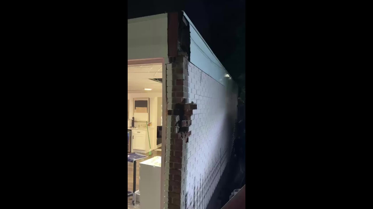 Truck slams into The Bombshell Salon in Greenville