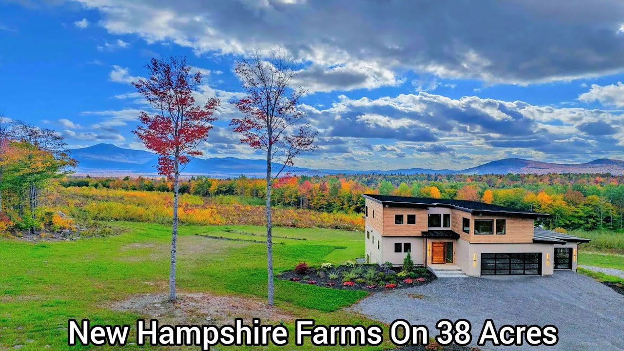 Фермы в Нью-Гэмпшире на 38 акрах | Недвижимость в Нью-Гэмпшире | Современные «умные» дома