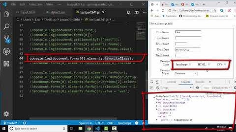 javascript.info The Modern JavaScript Tutorial Part 2: 4.1 Form properties and methods