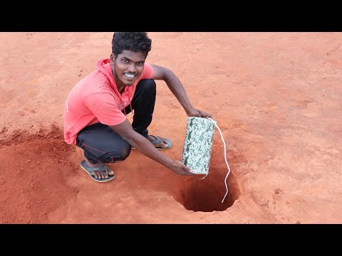 Giant Cracker In underground Experiment | ராட்சத வெடி 😲 | Mr.Suncity.....