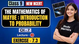 Class 9 Maths | Ch-7 Probability Ex-7.3🔥Solutions | Ganita Manjari 2026-27